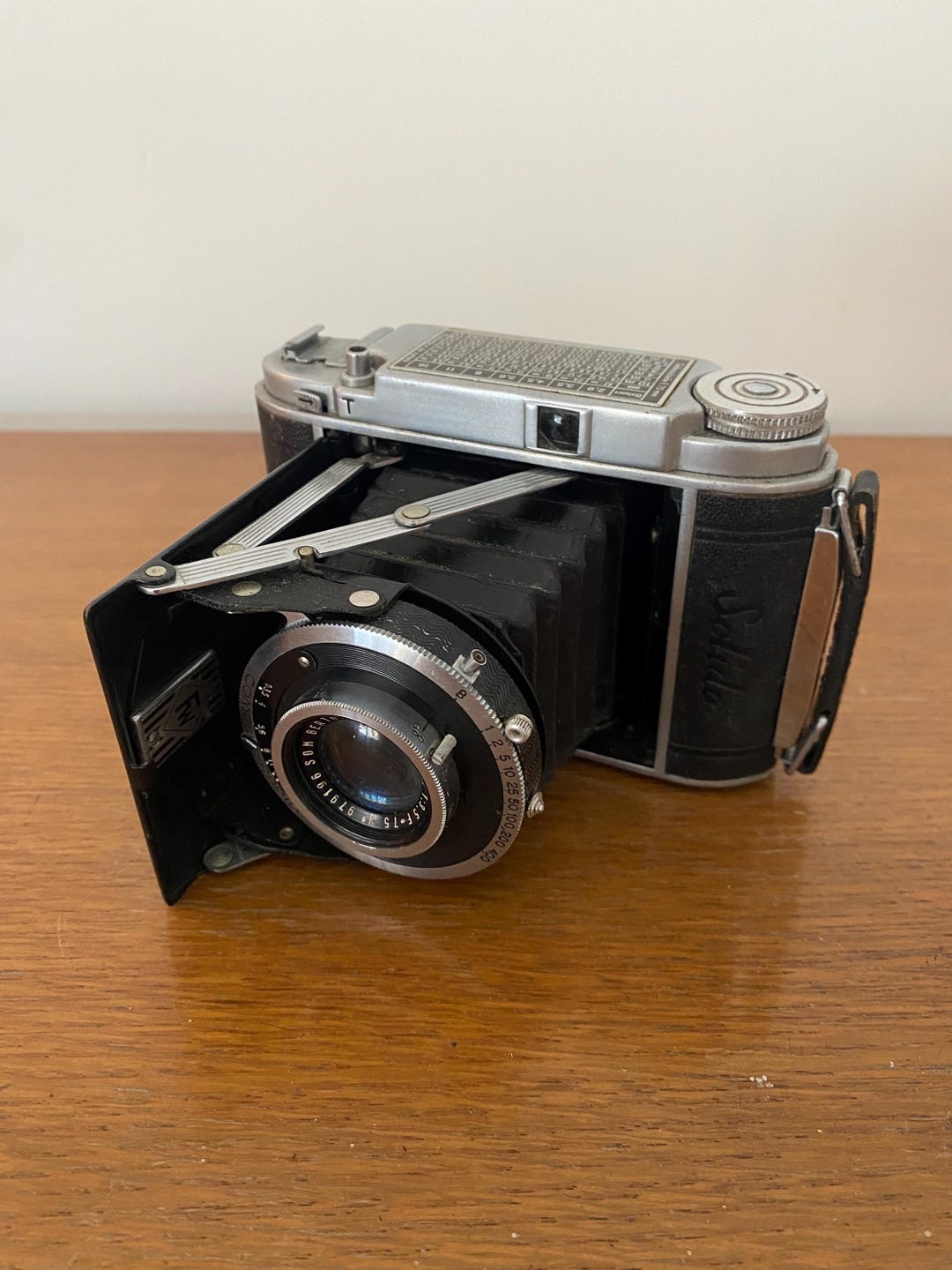 Franka Camera Old FRANKA Camera Model Solida Metal Black Germany Vintage #B914 - Etsy