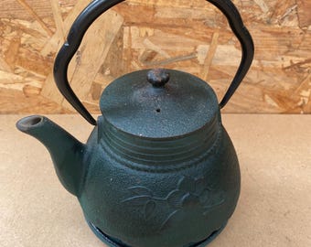 Théière japonaise ancienne en fonte - En vente sur France | theière japonaise ancienne