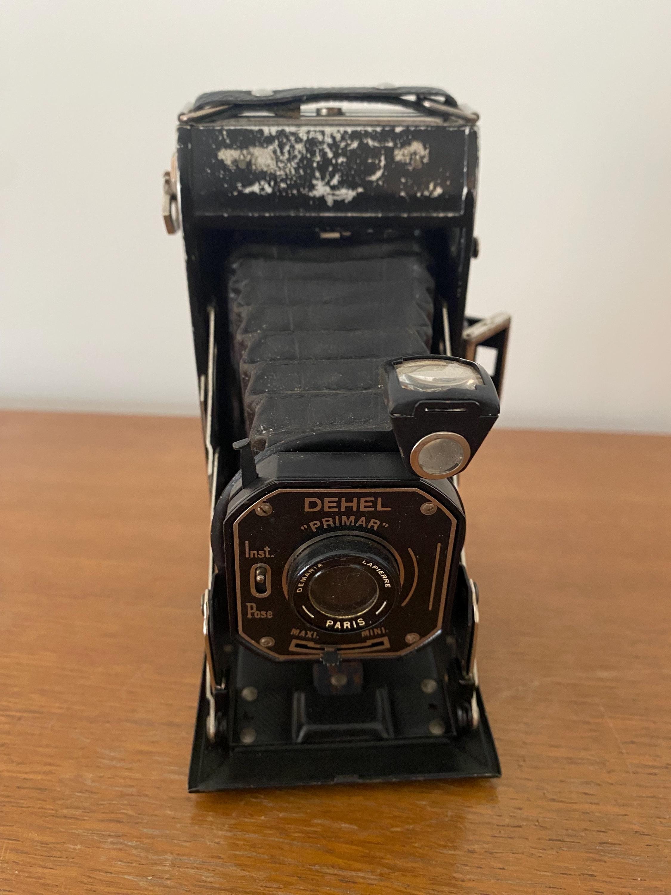 Old DEHEL Camera Model Primar Black Metal Vintage #B915 - Etsy
