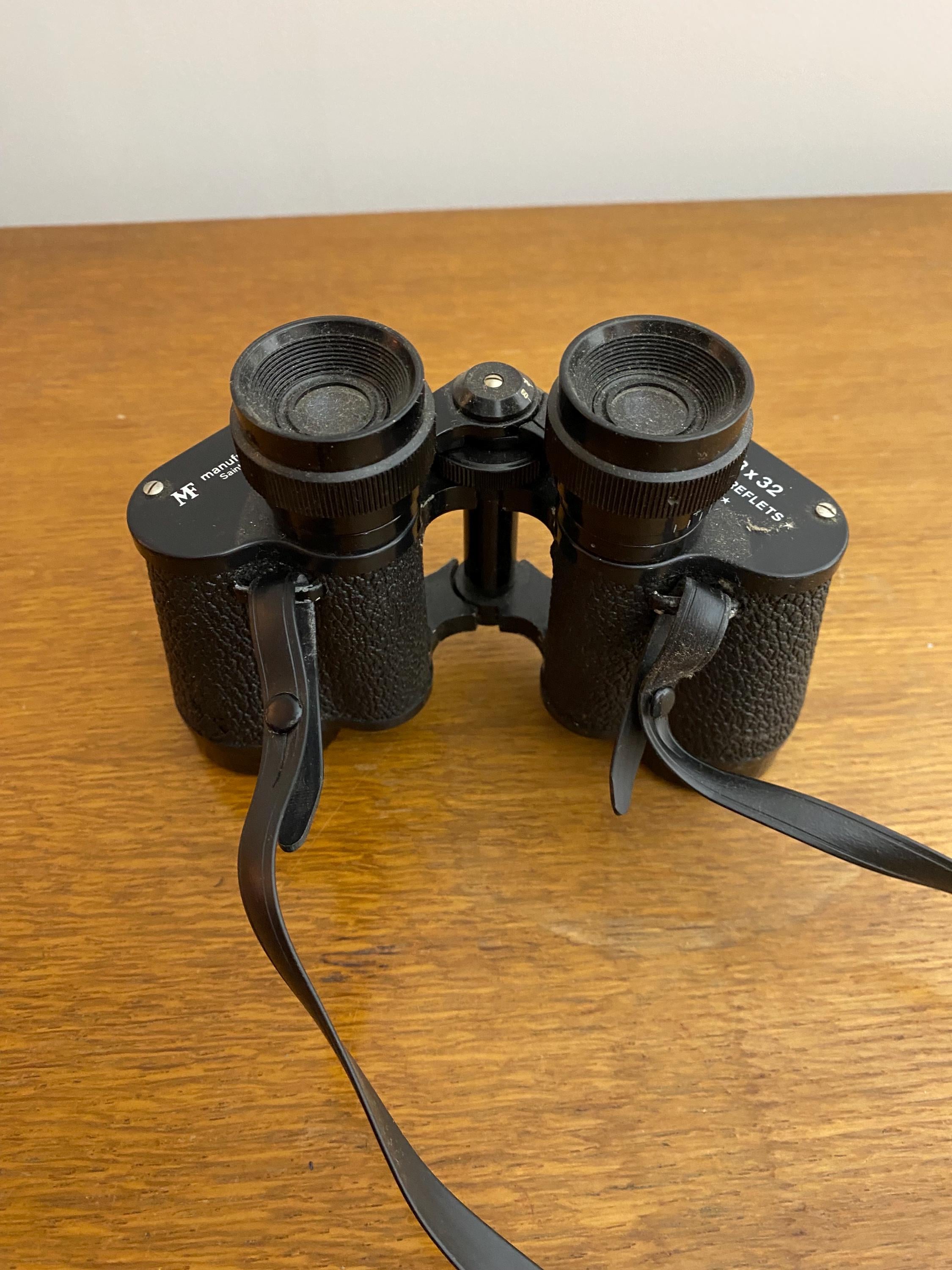 Jumelles Anciennes Manufrance Saint-Etienne 12x42 - Optique Vintage, Fonctionnement Ok