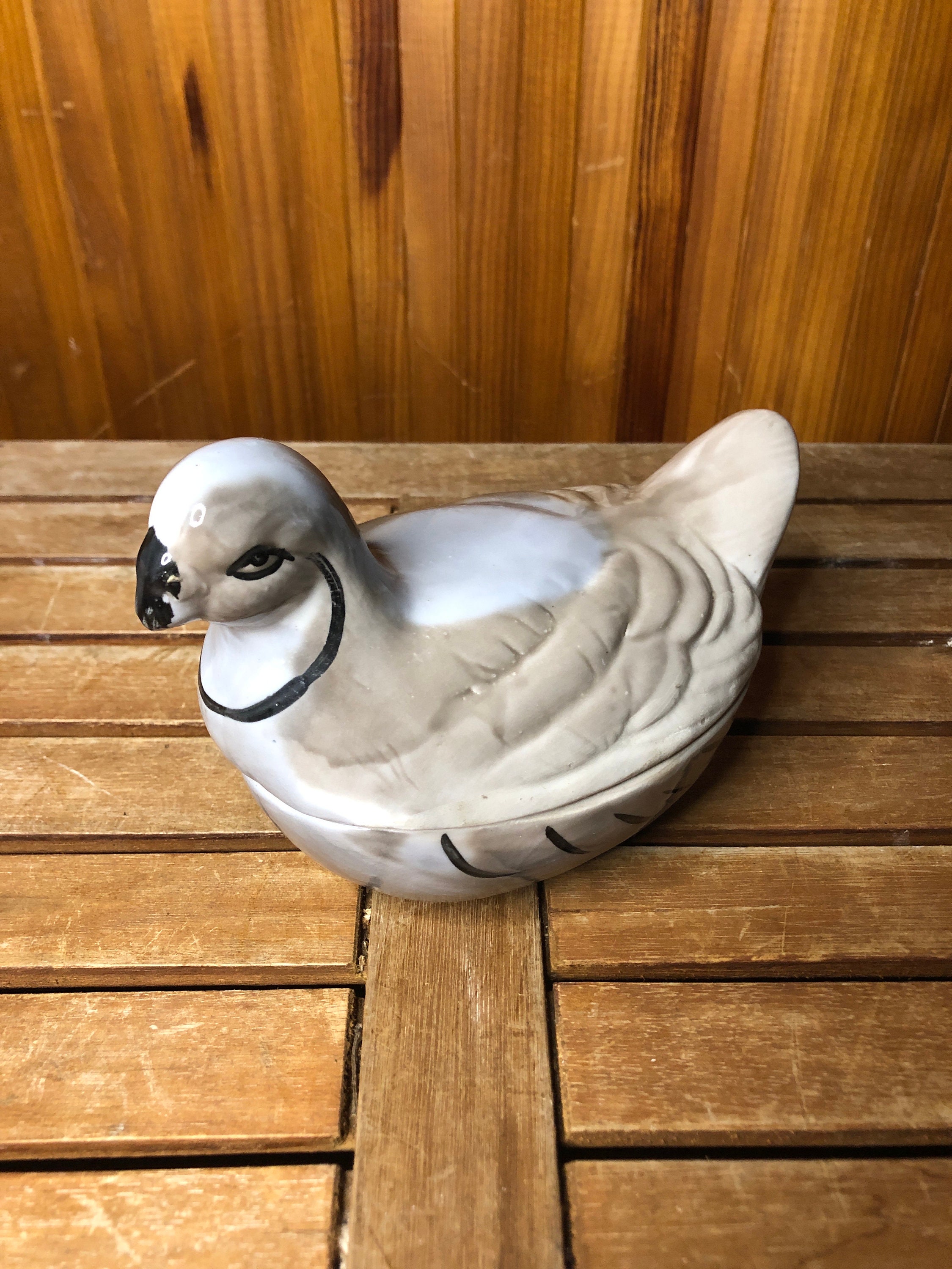 アンティーク ヴィンテージ 陶器 鳩型テリーヌ #A522 - Etsy 日本