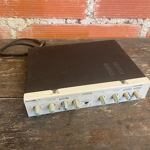 PA system Dual Multi Effect Processors FOSTEX Model DE-1 Audio #D804