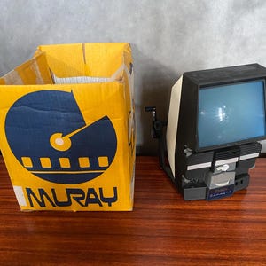 Ancien éditeur De Visionnage Ohnar 8 Mm Modèle IV – Rare, Comme Neuf Avec Sa Boîte