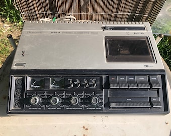Radio transistor philips rr213 retro vintage lecteur k7 cass à Lyon