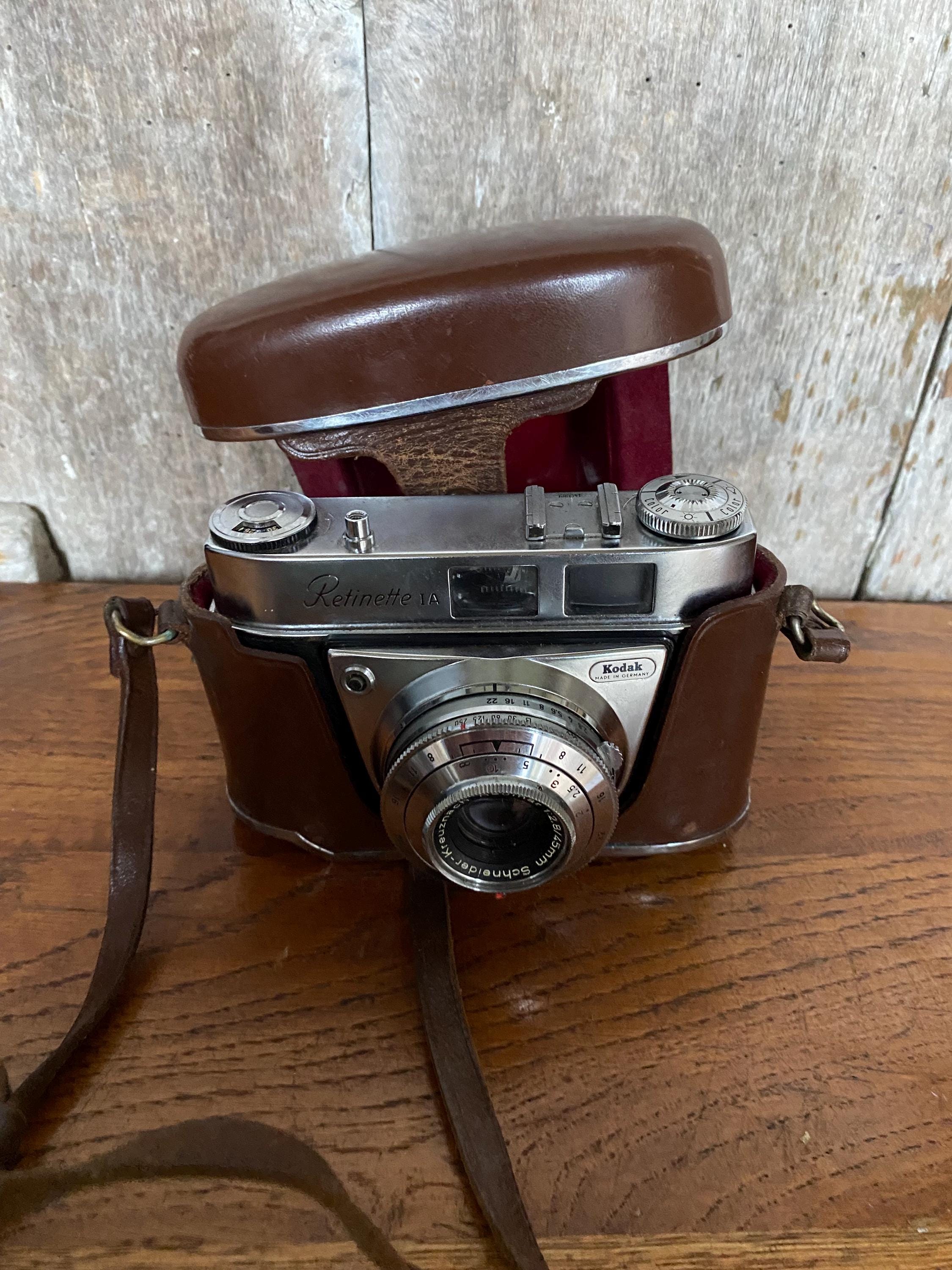ネルちゃん】KODAK RETINETTE IB レザーケース付き美品 Vintage Kodak