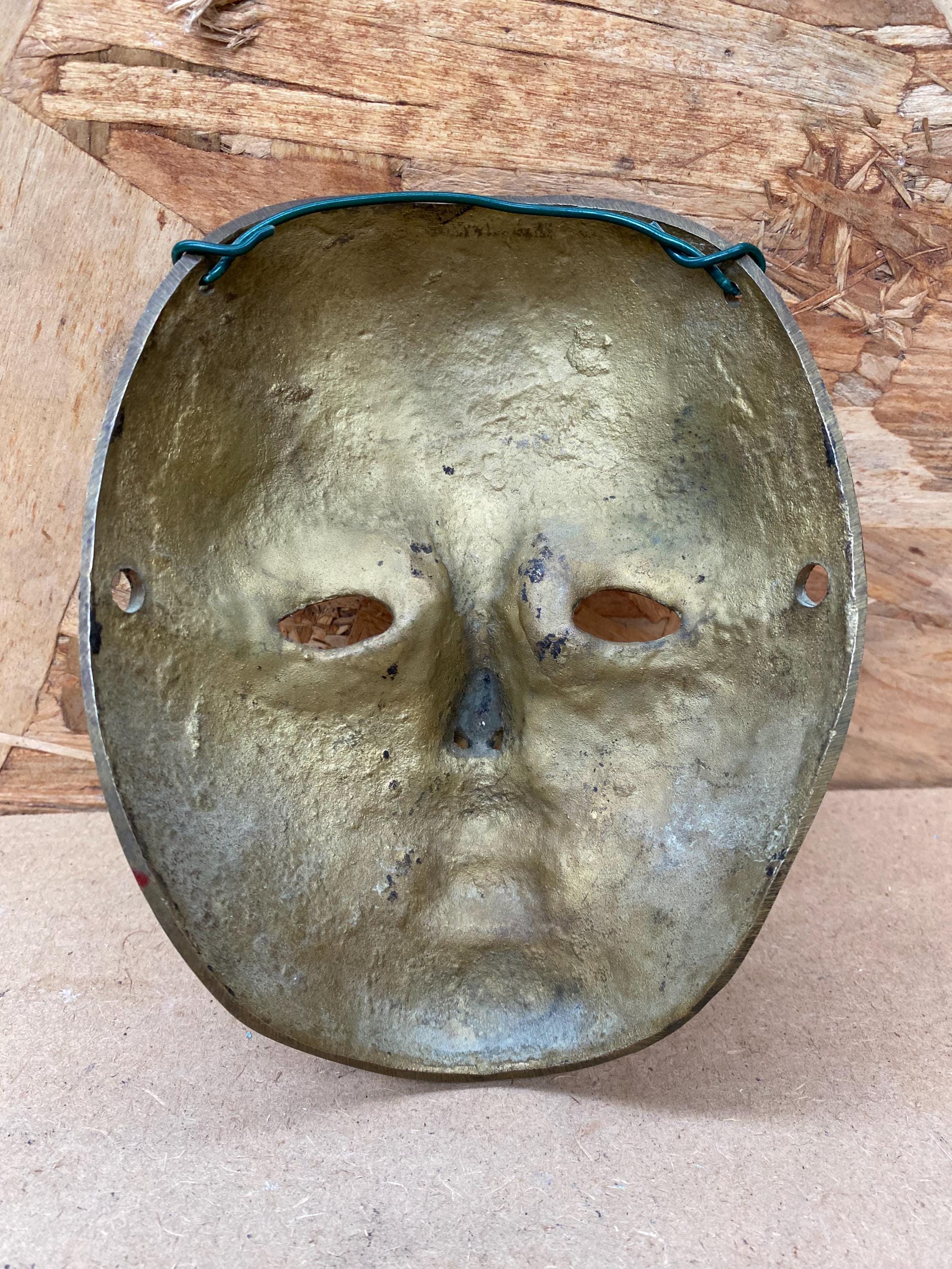 古い装飾的なヴェネツィア マスク塗装真鍮ヴィンテージ #B598 - Etsy 日本