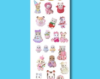 Mini Calico Cuties Stickers