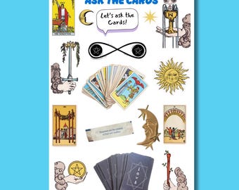 Tarot Sticker Sheet
