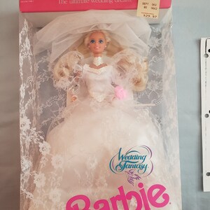 Vintage 1989 Wedding Fantasy Barbie New in Box Etsy