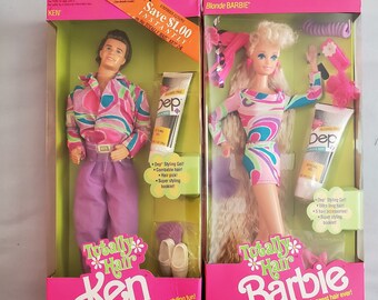 barbie totally hair 1992