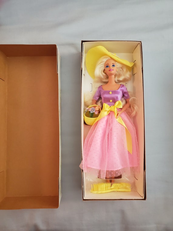spring blossom barbie first in a series value
