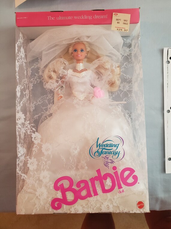 1989 wedding fantasy barbie
