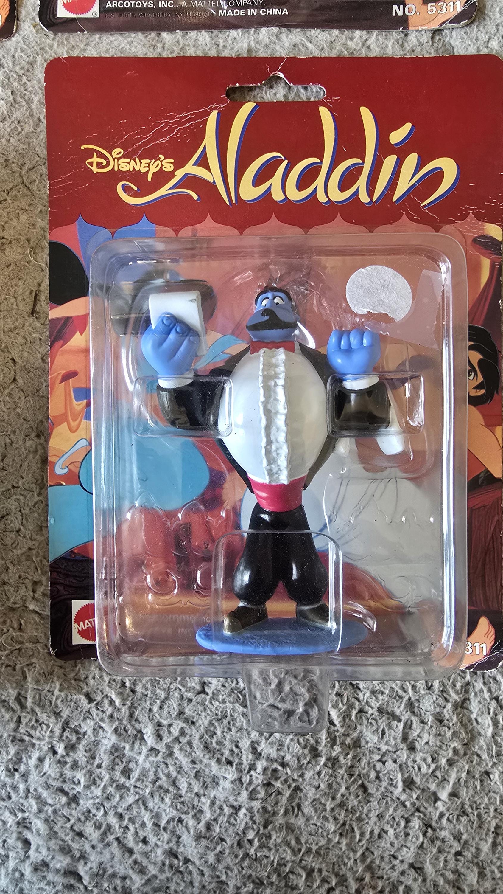Vintage 1990s Complete Set 6 Disney Aladdin Figurines NIB - Etsy