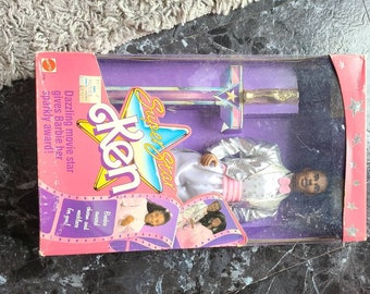 Vintage 1988 Super Star Ken Neu in Box von Mattel AA