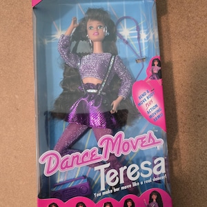 vintage Rare 1994 Dance Moves Teresa Barbie NIB par Mattel