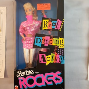 Vintage Rare 1986 Barbie Rockers Barbie New in Box by Mattel