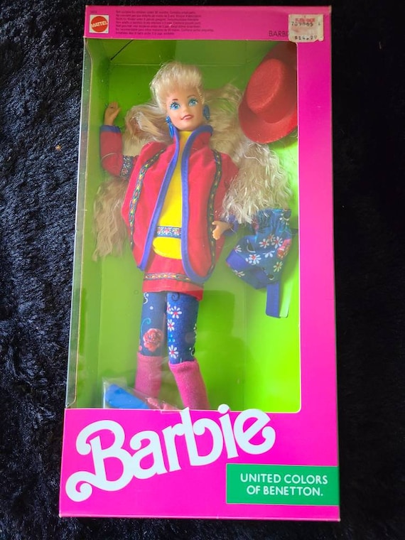 Gedrag Beheren Sta op Vintage Rare 1990 United Colors of Benetton Barbie NIB by - Etsy
