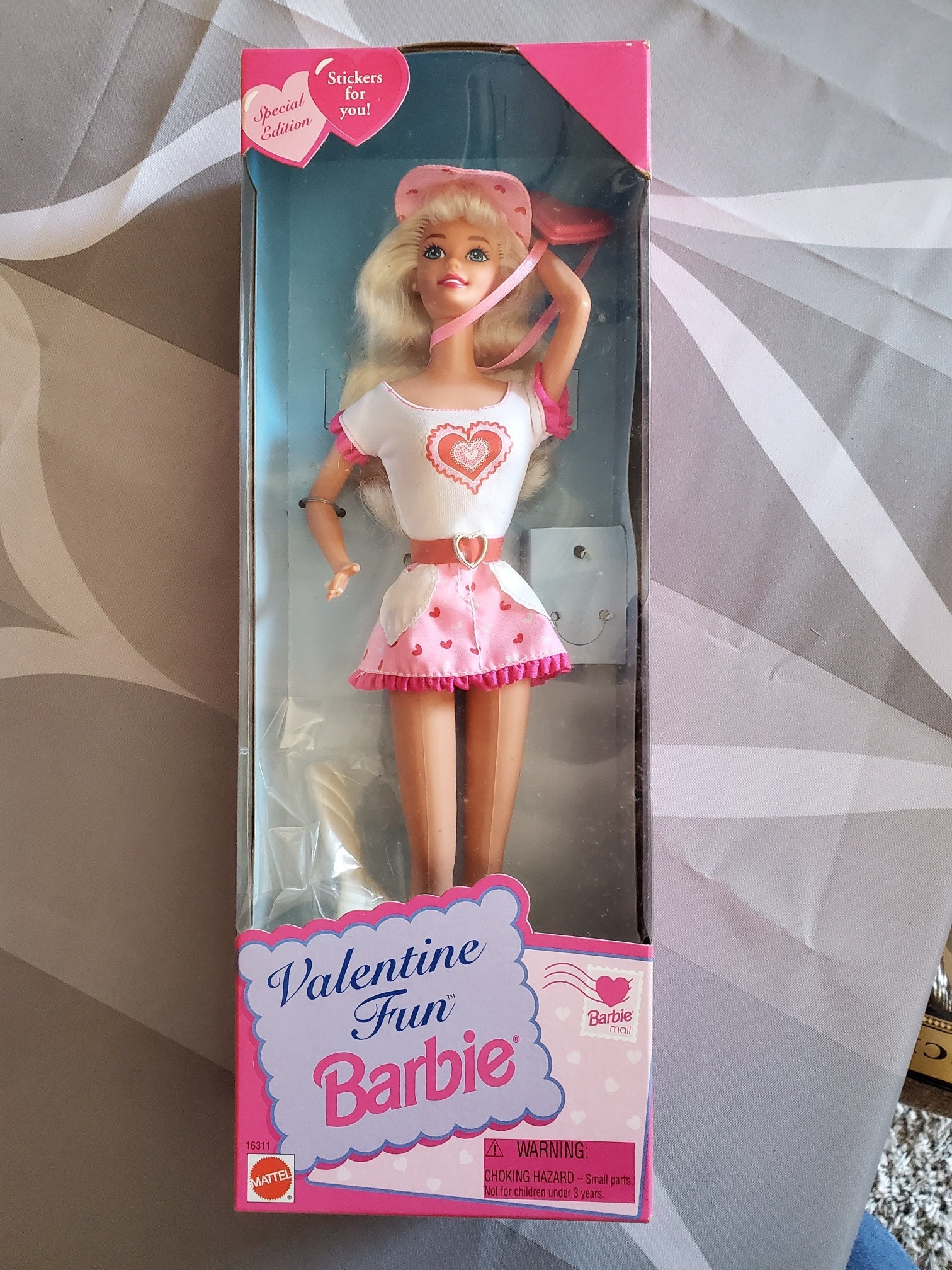 Gooey merk telex Vintage 1996 Valentine Fun Barbie Doll Special Edition 16311 - Etsy