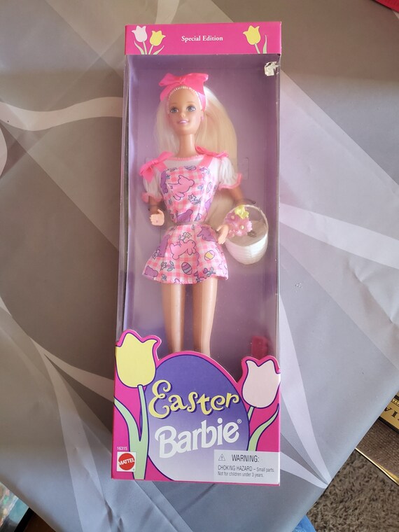 easter barbie 1996