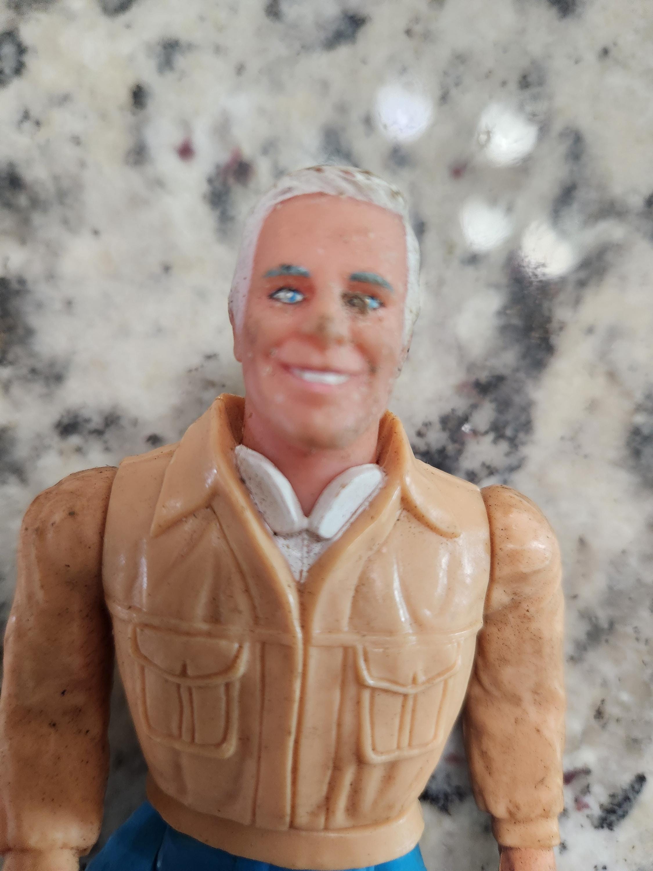 Vintage 1983 the A-team Hannibal Smith Action Figure - Etsy