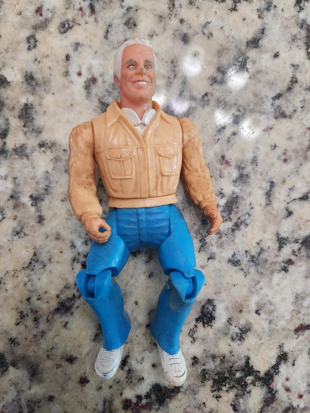 Vintage 1983 the A-team Hannibal Smith Action Figure - Etsy