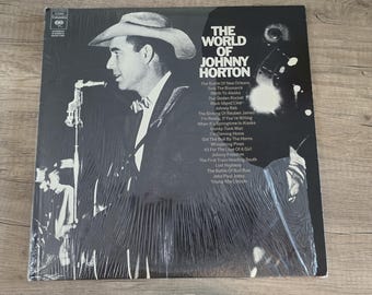 Vintage The World of Johnny Horton Columbia Record Album