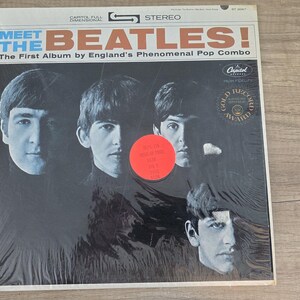 Vintage Rare Beatles-Meet the Beatles First Album-Record