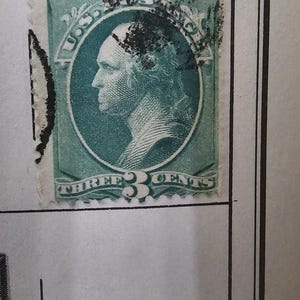 Late 1800s 3 cent stamp