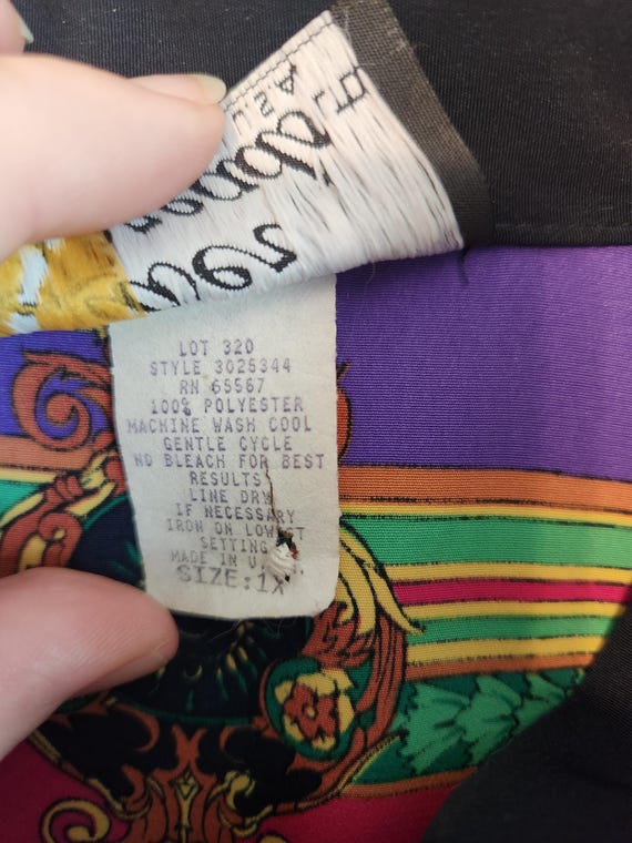 Silver Threads Polyester size 1X Jacket w/shoulde… - image 2