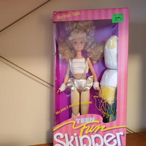 Vintage Rare 1987 Teen Fun Skipper Doll NIB by Mattel