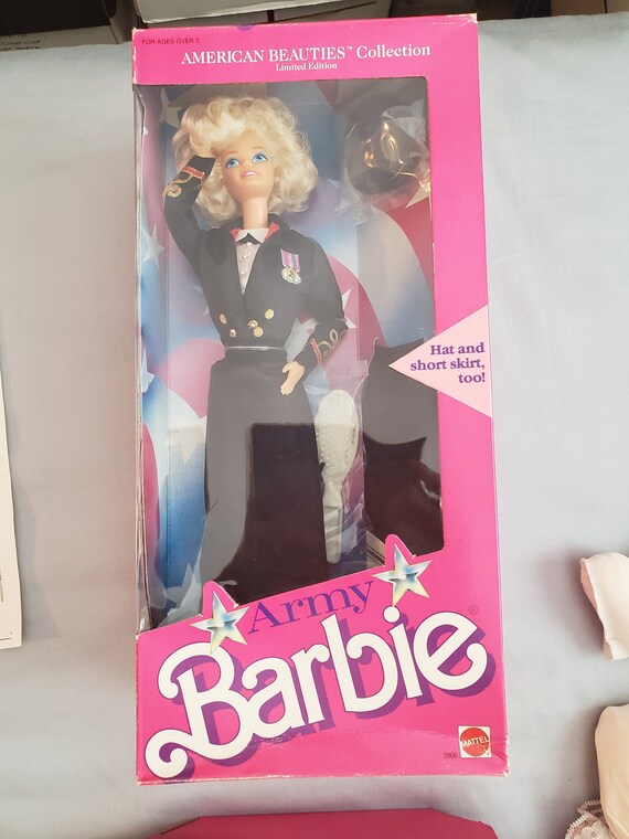 barbie army doll