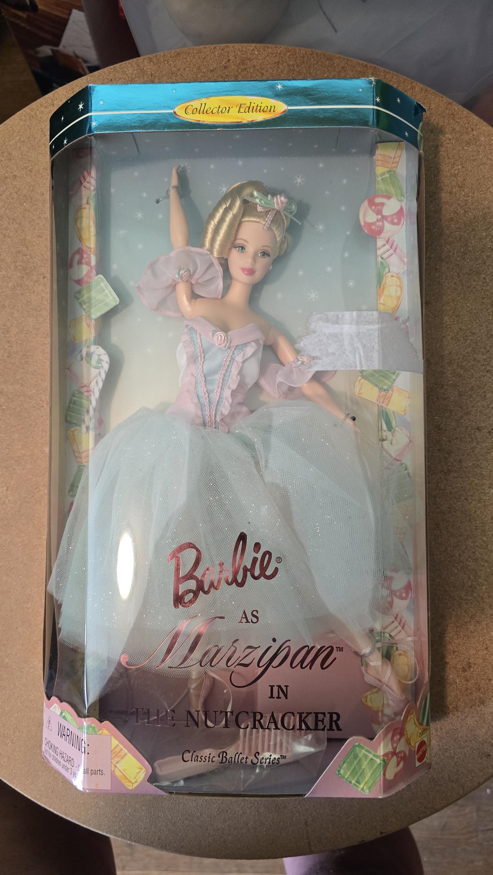 Classic Ballet Series Marzipan Barbie 1996 Nutcracker Marzipan