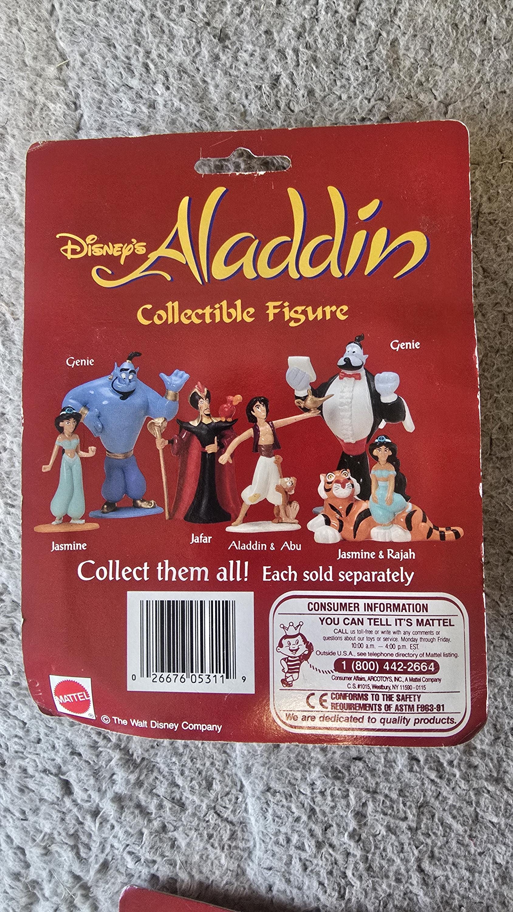 Vintage 1990s Complete Set 6 Disney Aladdin Figurines NIB - Etsy