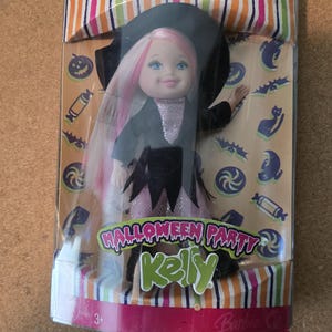 Rare Mini 2007 Halloween Party Kelly Barbie by Mattel