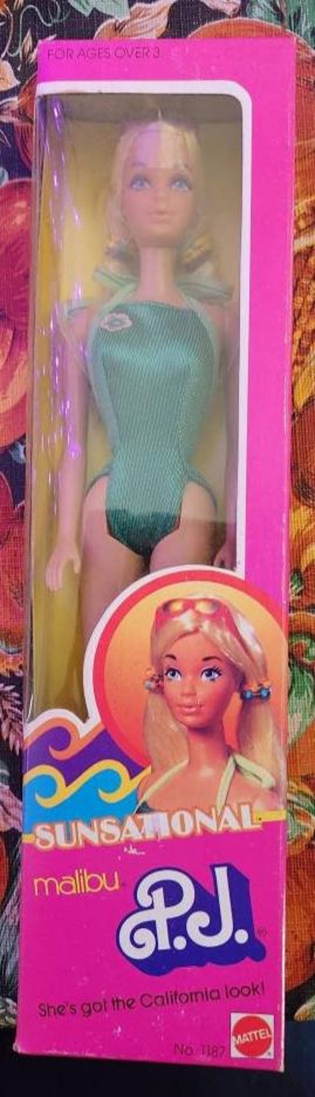 Vintage Rare 1981 Sunsational Malibu Pj by Mattel New in Box