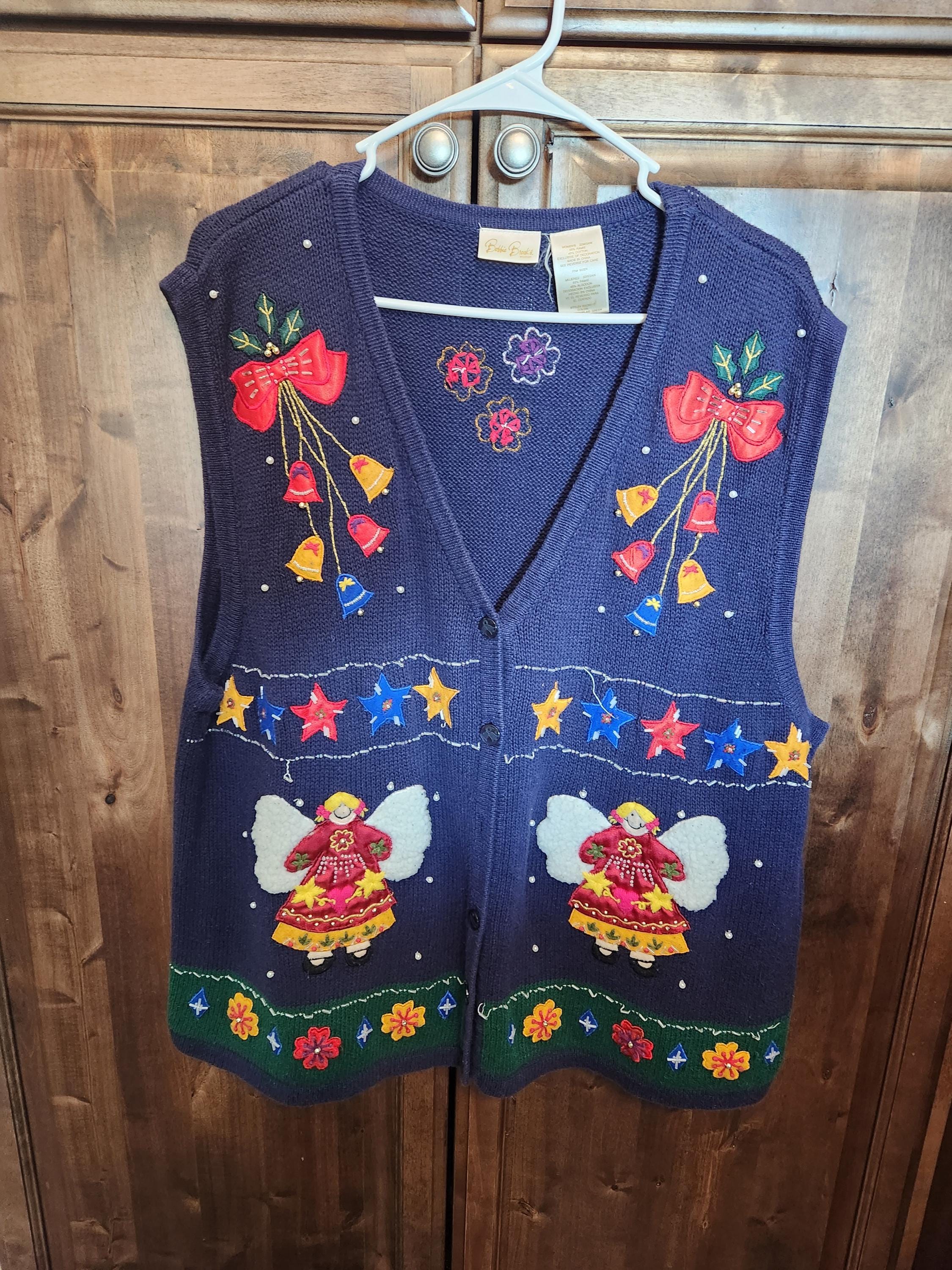 Plus Size 2x Christmas Sweater Vest