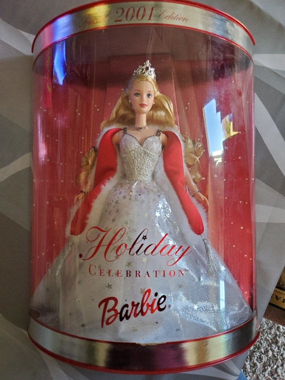 2001 holiday celebration barbie value