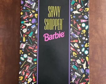Vintage Rare 1994 Savvy Shopper Barbie by Mattel NIB Malaysia Designed by Nicole Miller