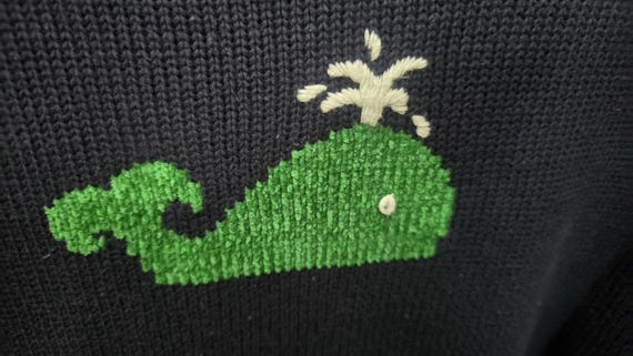 The Quacker Factory Size Large Whale Sweater - image 4