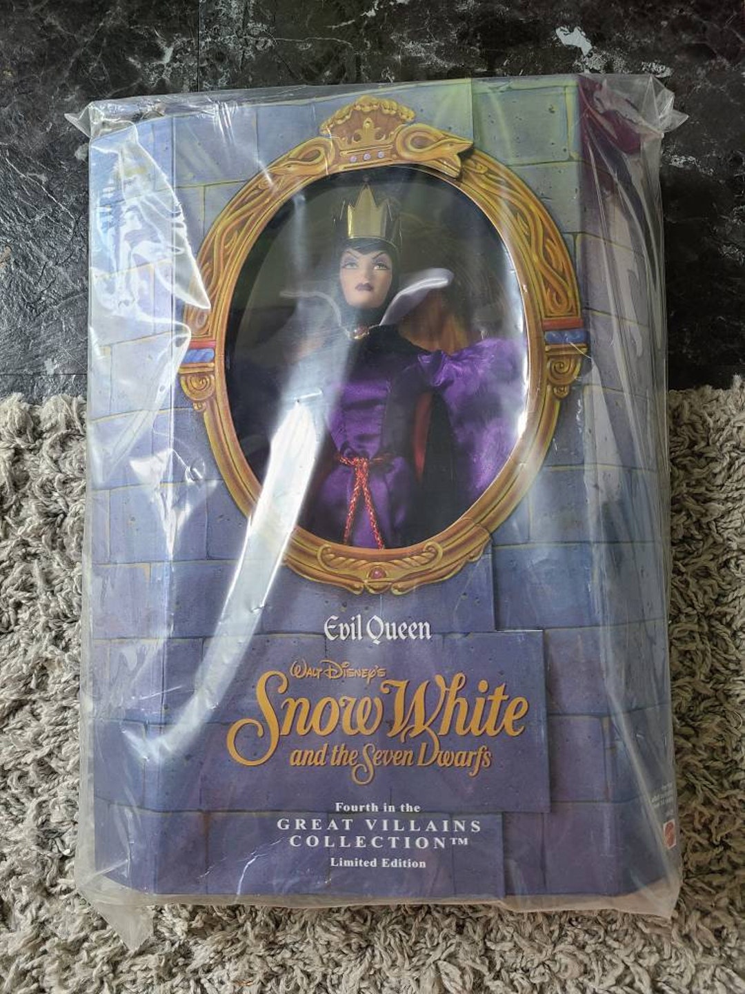 Vintage Rare in Plastic 1998 Evil Queen Disney Snow White Great Villans Collection Etsy Canada