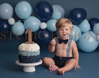 Children 1st birthday Digital Backdrop ,Digital composition,composite background, celebration, ONE
