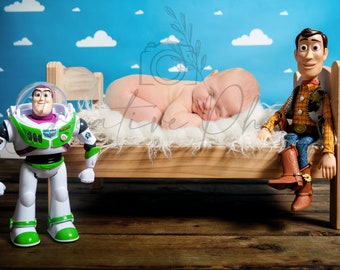 Toy Story Newborn digital background, digital prop only, digital file, sale, newborn , baby