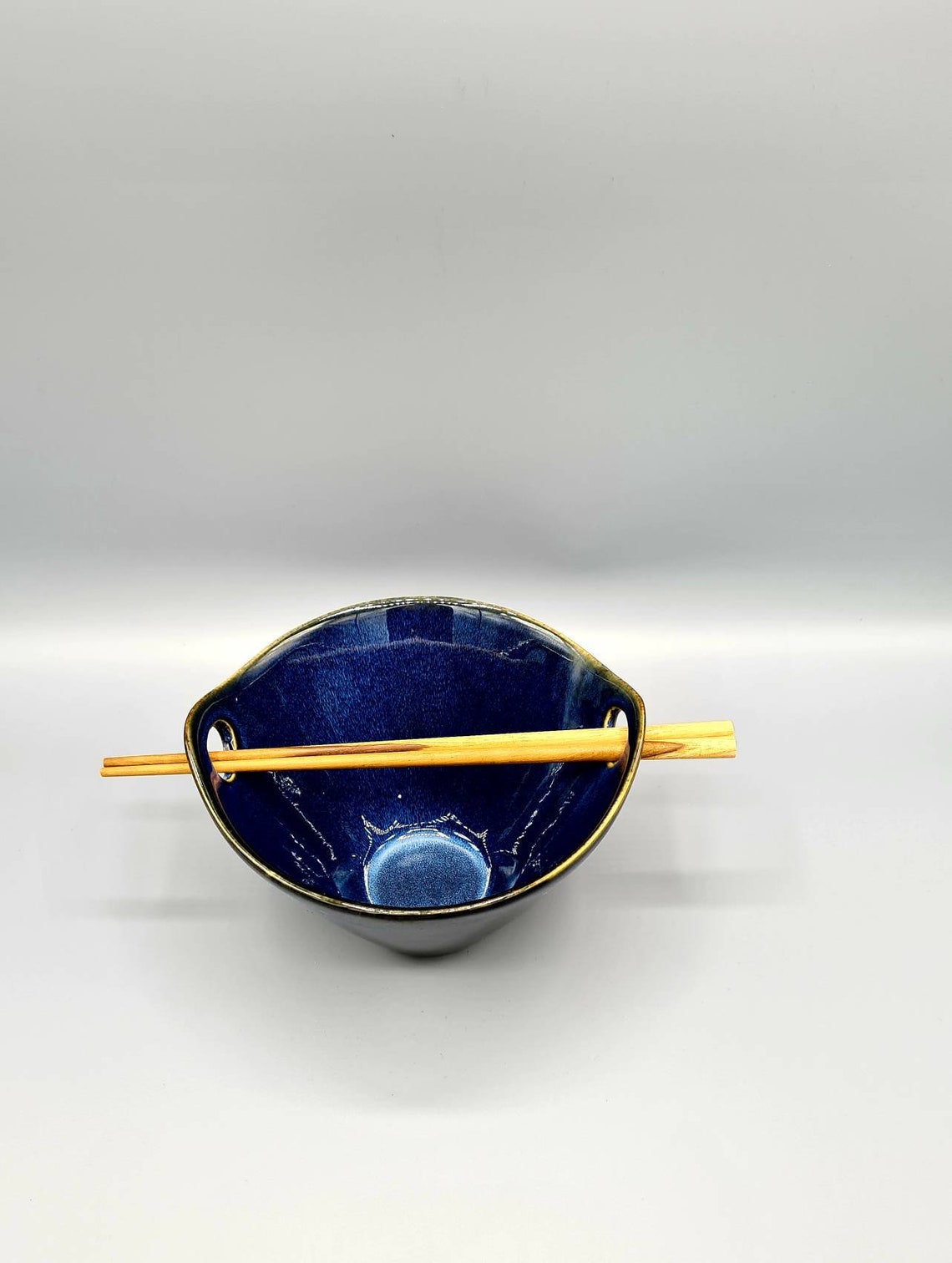 Ceramic chopstick bowls Ramen bowls. Bowl and chopsticks. Etsy