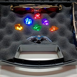 Custom MCU-inspired Prop Display Case