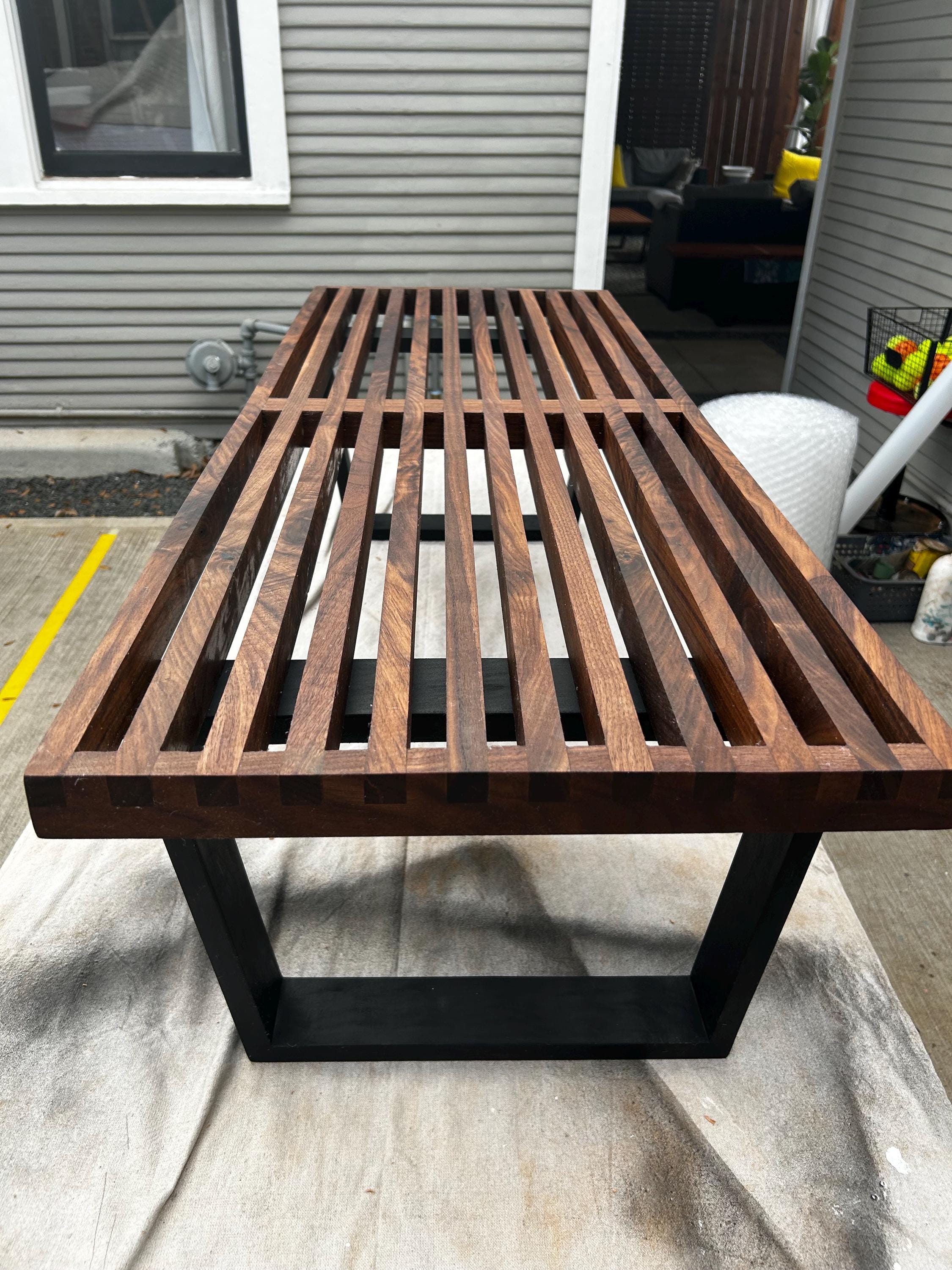 outdoor nelson bench