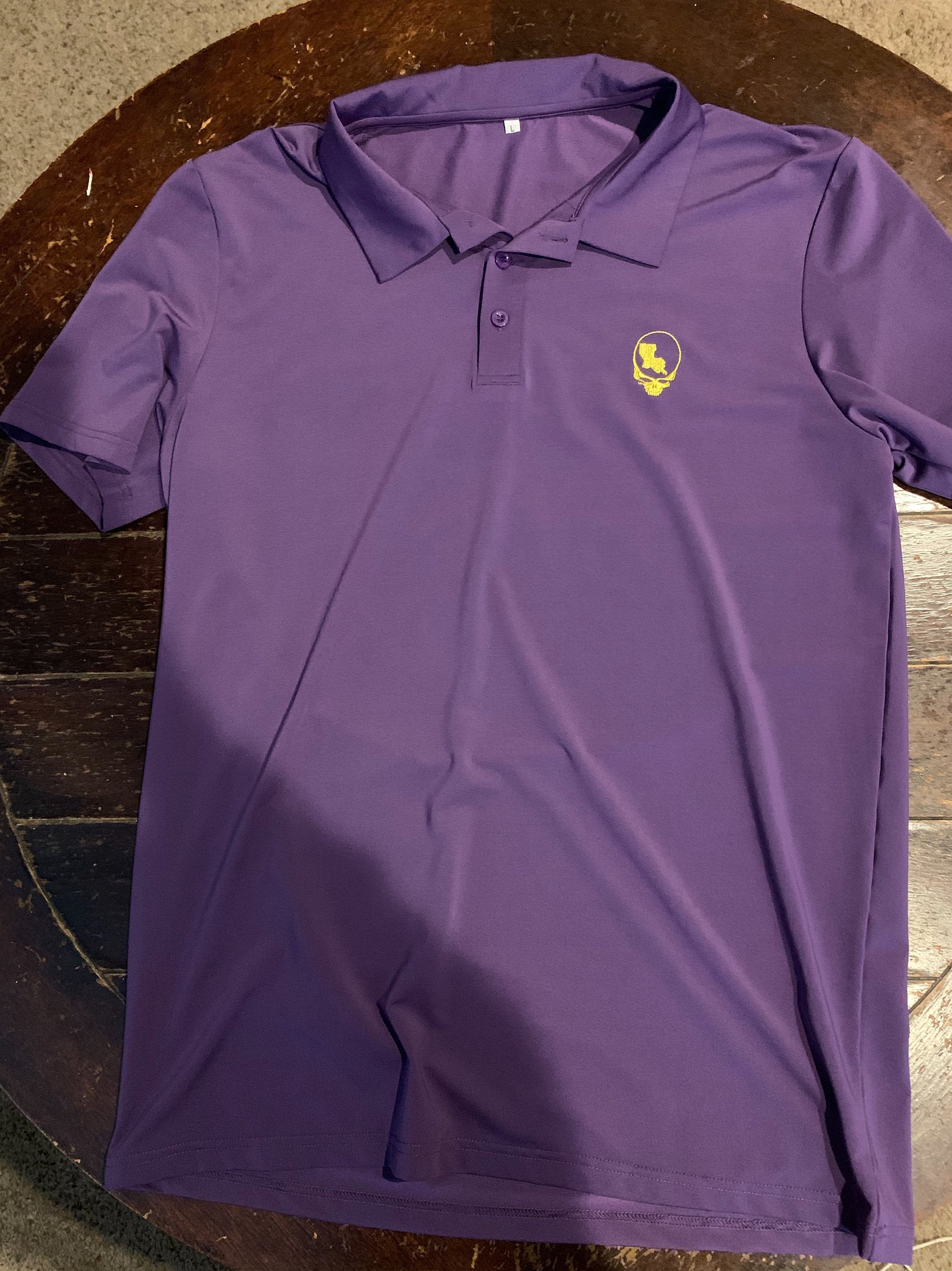 grateful dead golf shirt