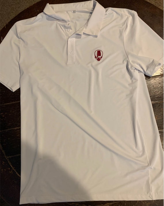 grateful dead polo golf shirt