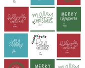 Printable Christmas / Holiday Gift Tags