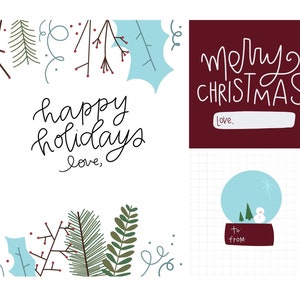 Christmas Gift Tags (3 count, large)