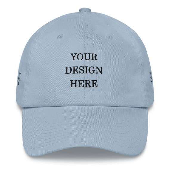 Custom Dad Hat light Blue Color / Dad 